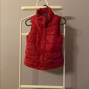 Girls Gap puffer vest